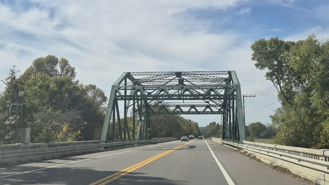 Bridge over the Harpeth River near Bellevue