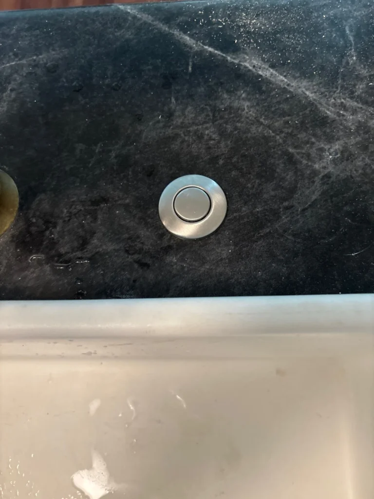 Garbage Disposal with Air Switch Installation in Nashville