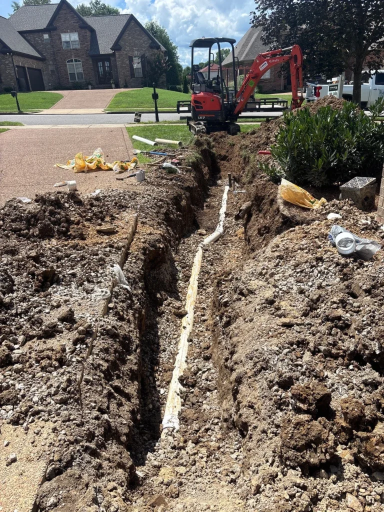 Drain Line Replacement