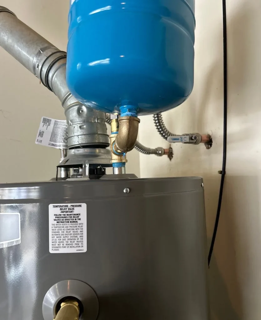 Tank water heater replacement in Hendersonville