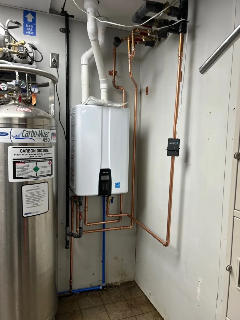 Commercial Tankless Water Heater Conversion in Mount Juliet