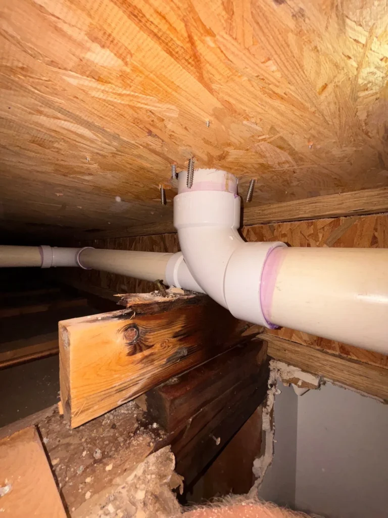 Drain Line Replacement in Franklin
