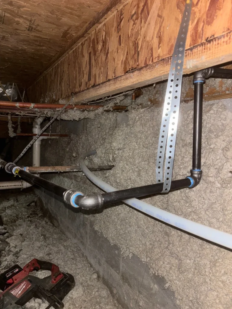 Gas Line Installation in Franklin