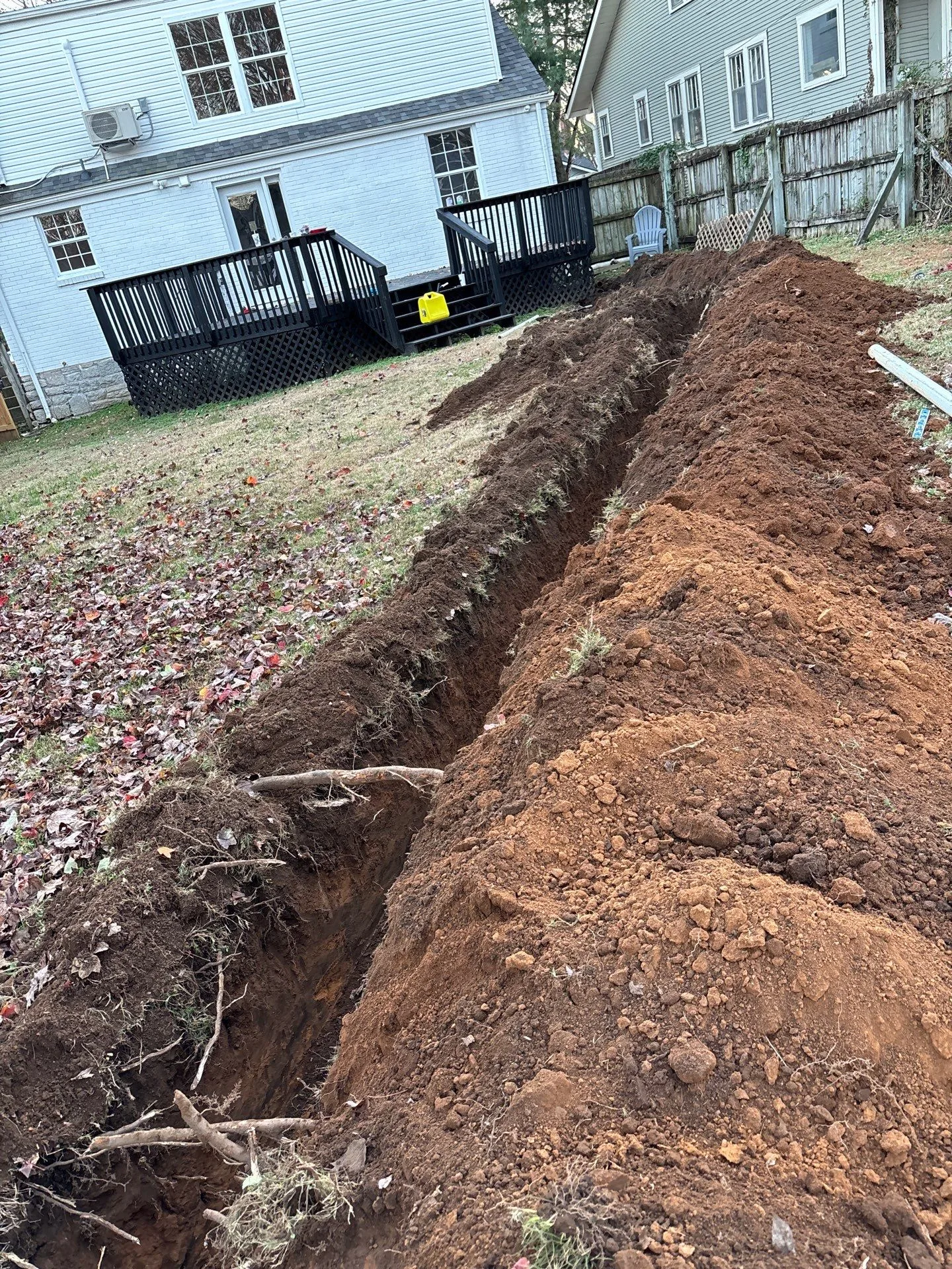 Sewer Line Replacement in East Nashville