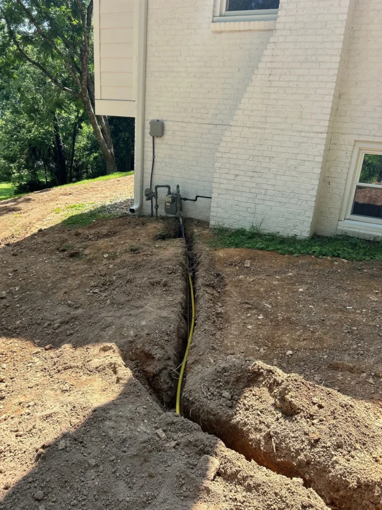Gas Line Installation in Nashville