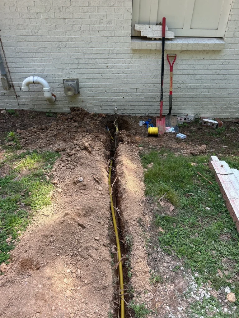 Gas Line Installation in Nashville
